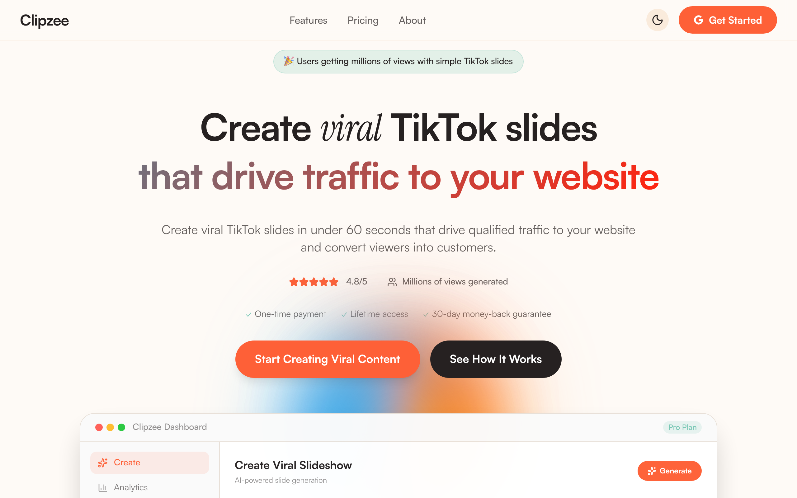 Clipzee product screenshot