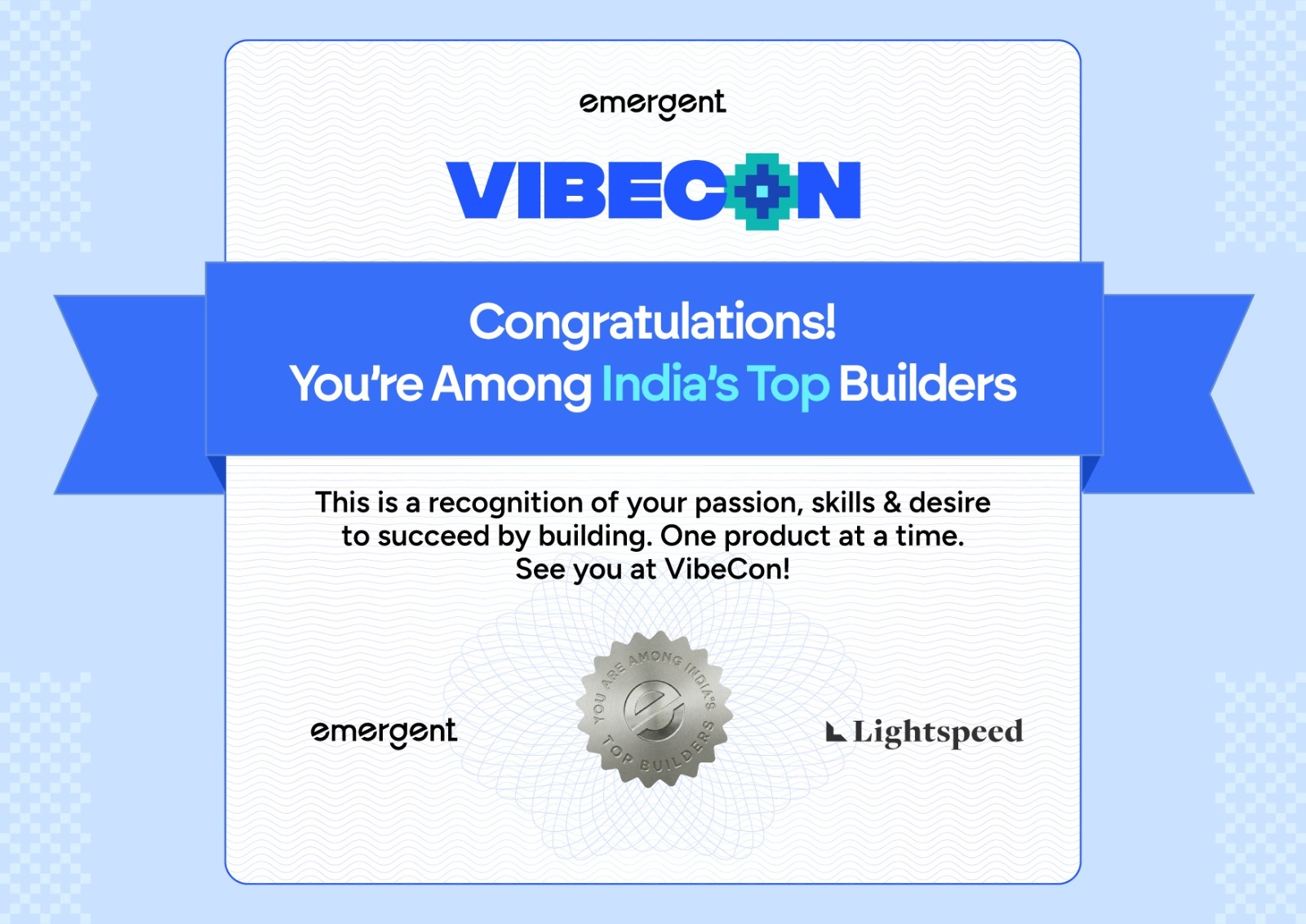 VibeCon Top 300 Builders